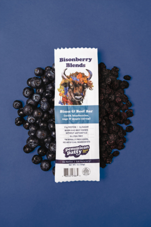 Bisonberry Blends (Blueberries & Sage - 12 bars)