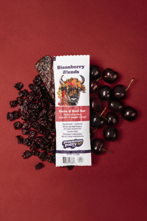 Bisonberry Blends (Cherries & Chipotle - 12 bars)