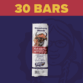 Graphic of 30 bars -cherry