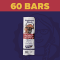 Graphic of 60 bars -cherry