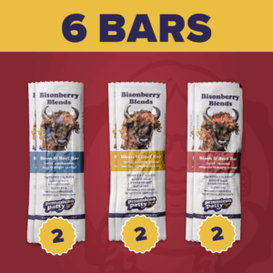 Bisonberry Blends Flavor Sampler Pack (6 bars)